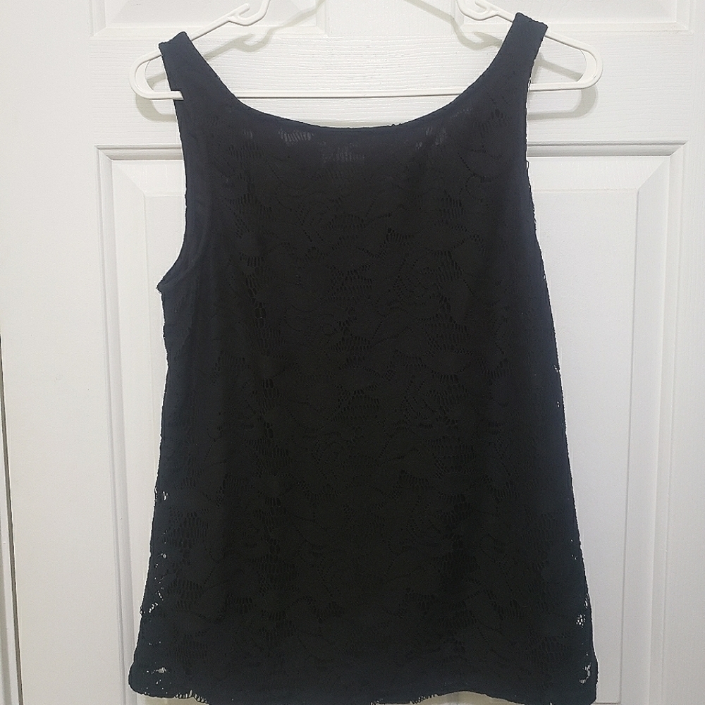 🌿 3/$20 🌿 Zara Lace Sleevless Top Black Size M